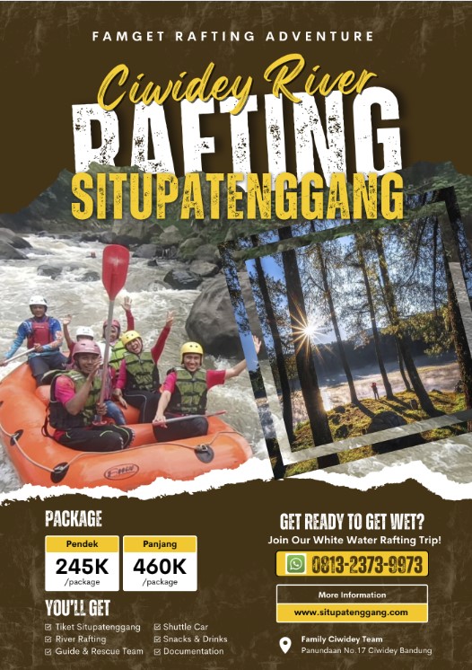 Update Seru! Rafting Situ Patenggang Ciwidey Februari 2025, Cuma 285K/Orang!